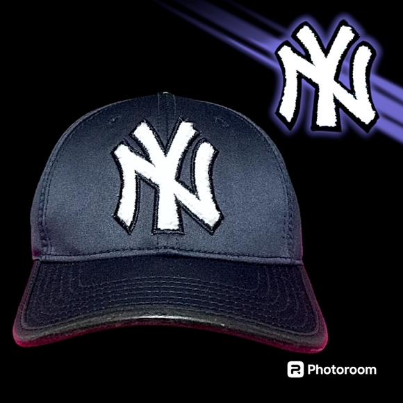 New York Yankees Baseball Cap, Vintage Pro Standard Adj Belt Loop Navy Hat, MLB - Picture 3 of 15